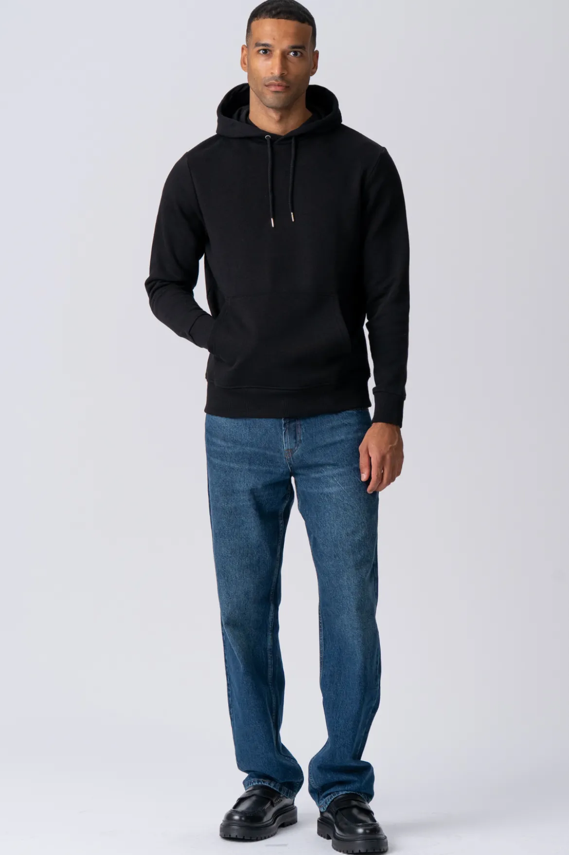 Sweatshirt Hoodie - Sort