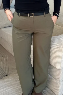 Talia Baggy Pants - Khaki