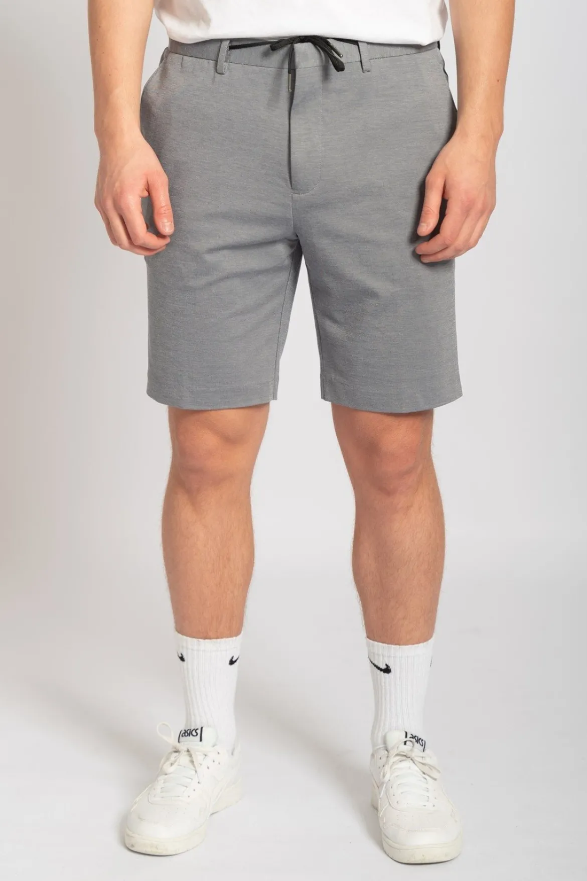 Tapered-Air Shorts - Lysegrå