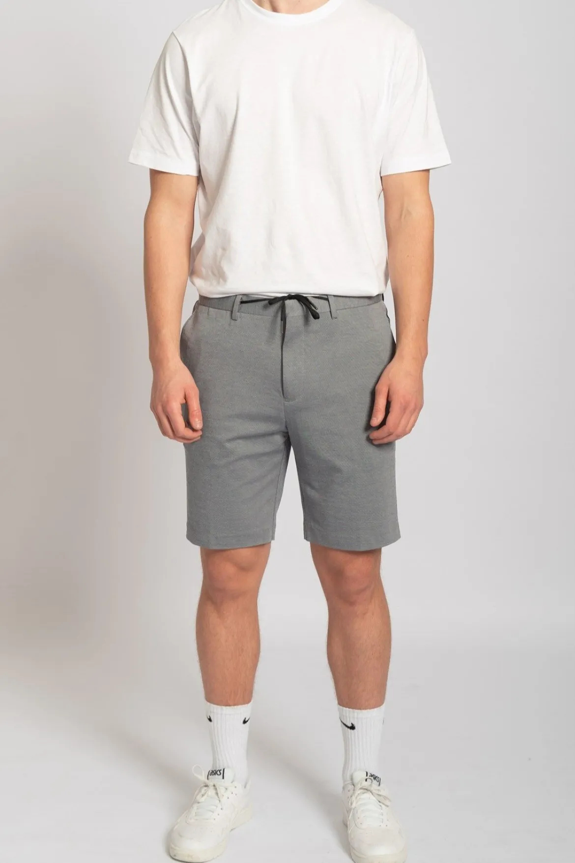 Tapered-Air Shorts - Lysegrå