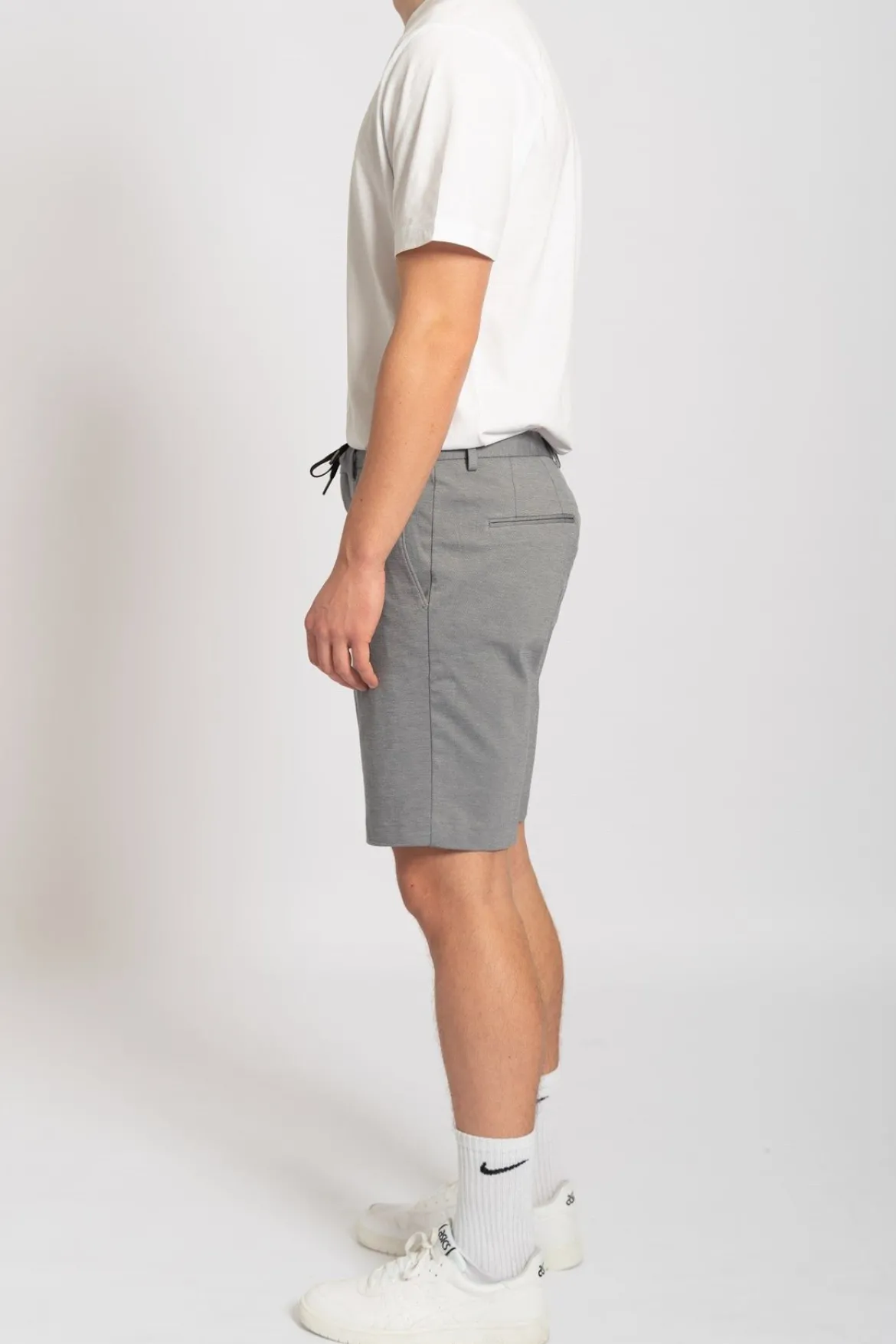 Tapered-Air Shorts - Lysegrå