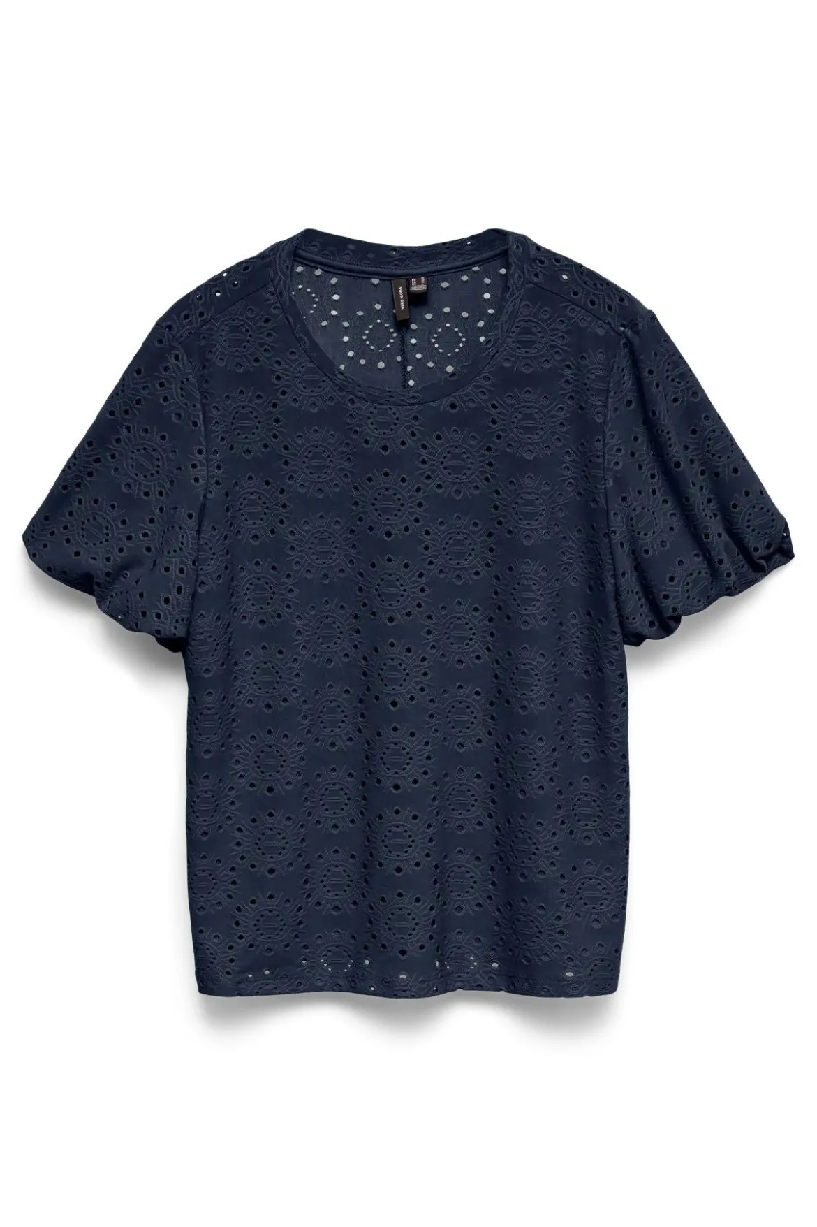 Tassa Balloon Sleeve Top - Navy Blazer