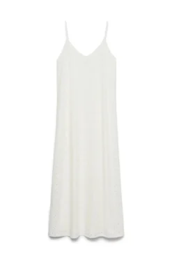 Tassa Singlet Ancle Dress - Snow White