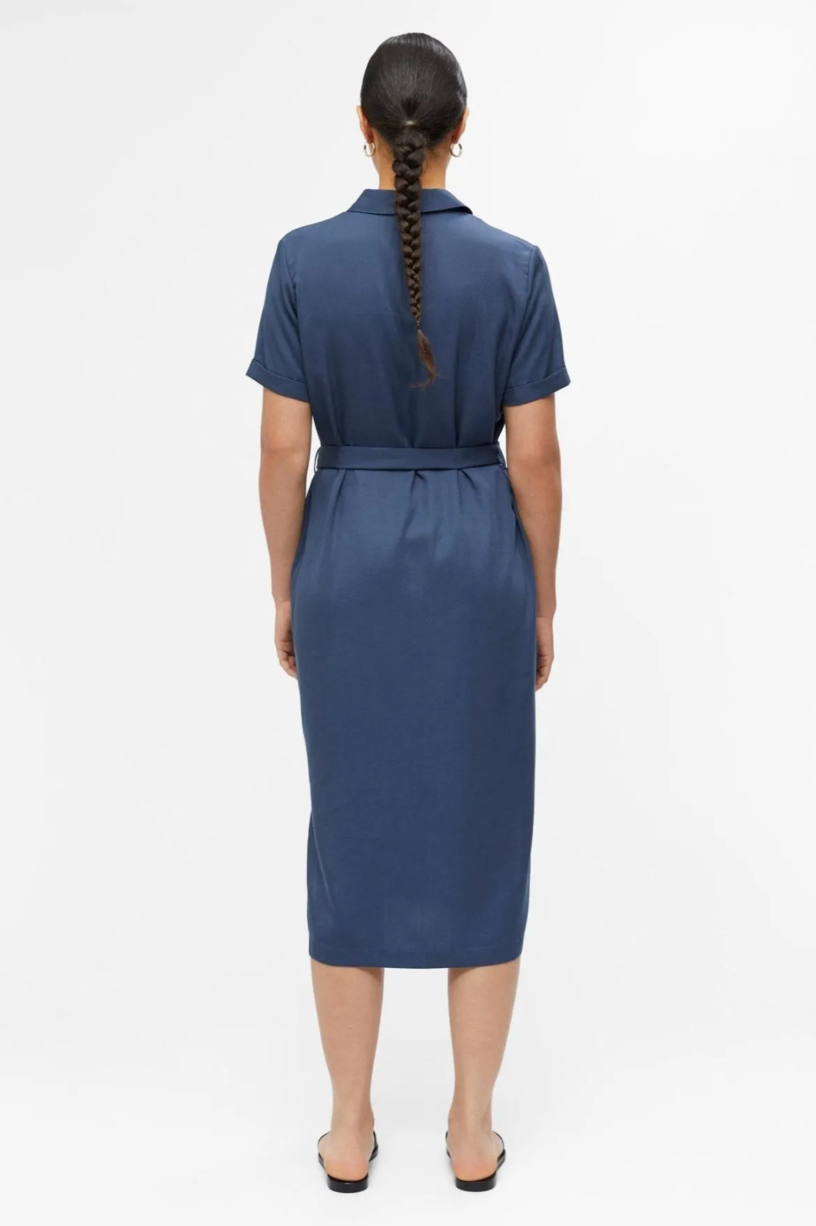 Tilda Maxi Kjole - Blue Indigo