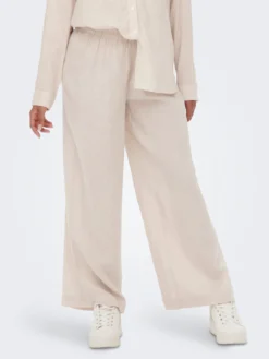Tokyo Linen Pants - Moonbeam