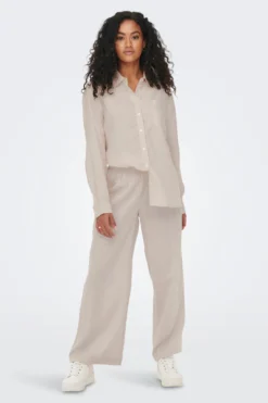 Tokyo Linen Pants - Moonbeam