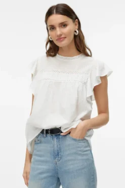Trine Blonde Top - Snehvid