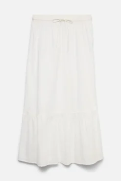 Trine Mw Maxi Skirt - Snow White