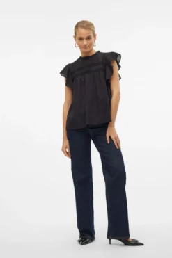 Trine Top - Sort