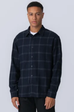 Tristan Overshirt - Dark Navy