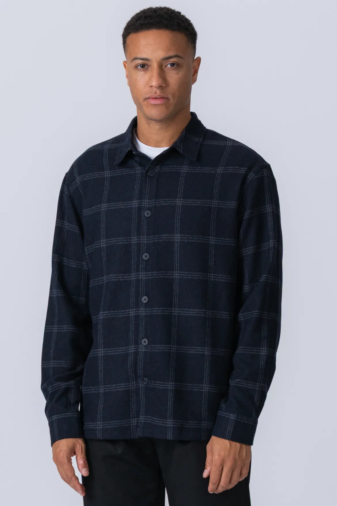 Tristan Overshirt - Dark Navy