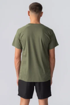 Trænings T-shirt - Army Grøn