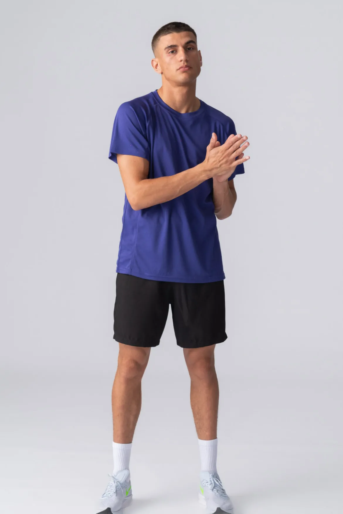 Trænings T-shirt - Lilla