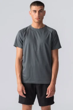 Trænings T-shirt - Mørke Grå