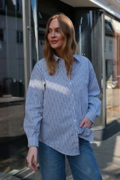 Tutta LO L/S Shirt - Sort/Hvid