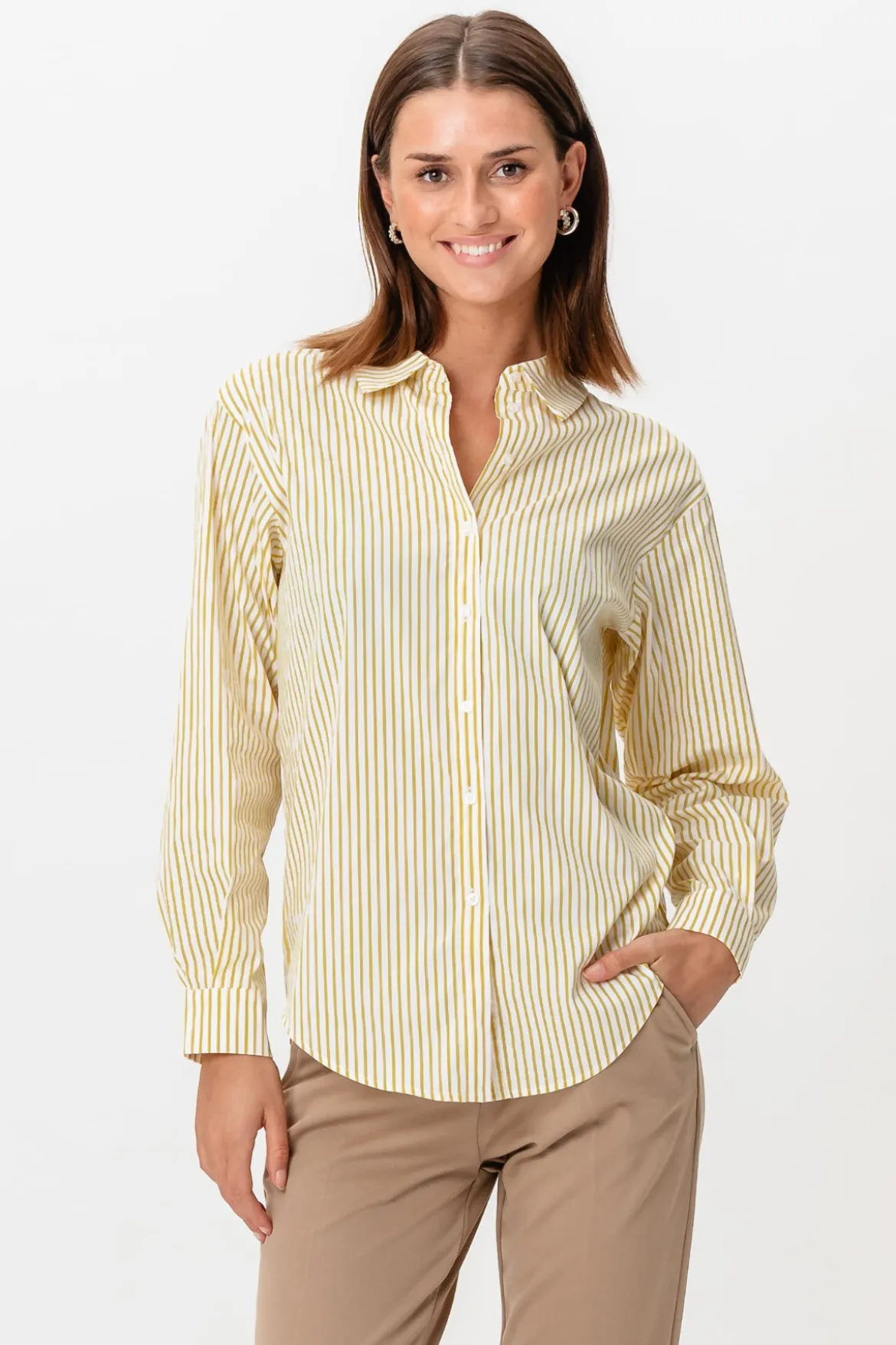 Tutta LO L/S Skjorte - Gul