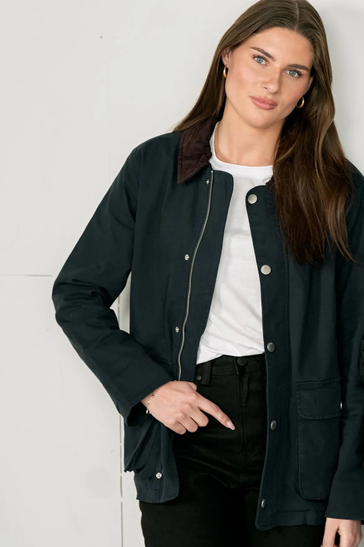 Twill Jacket - Navy