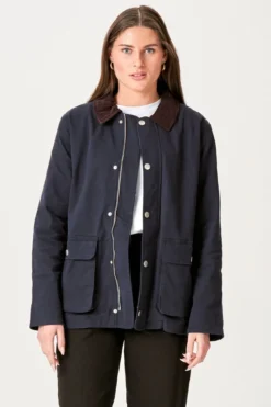 Twill Jacket - Navy
