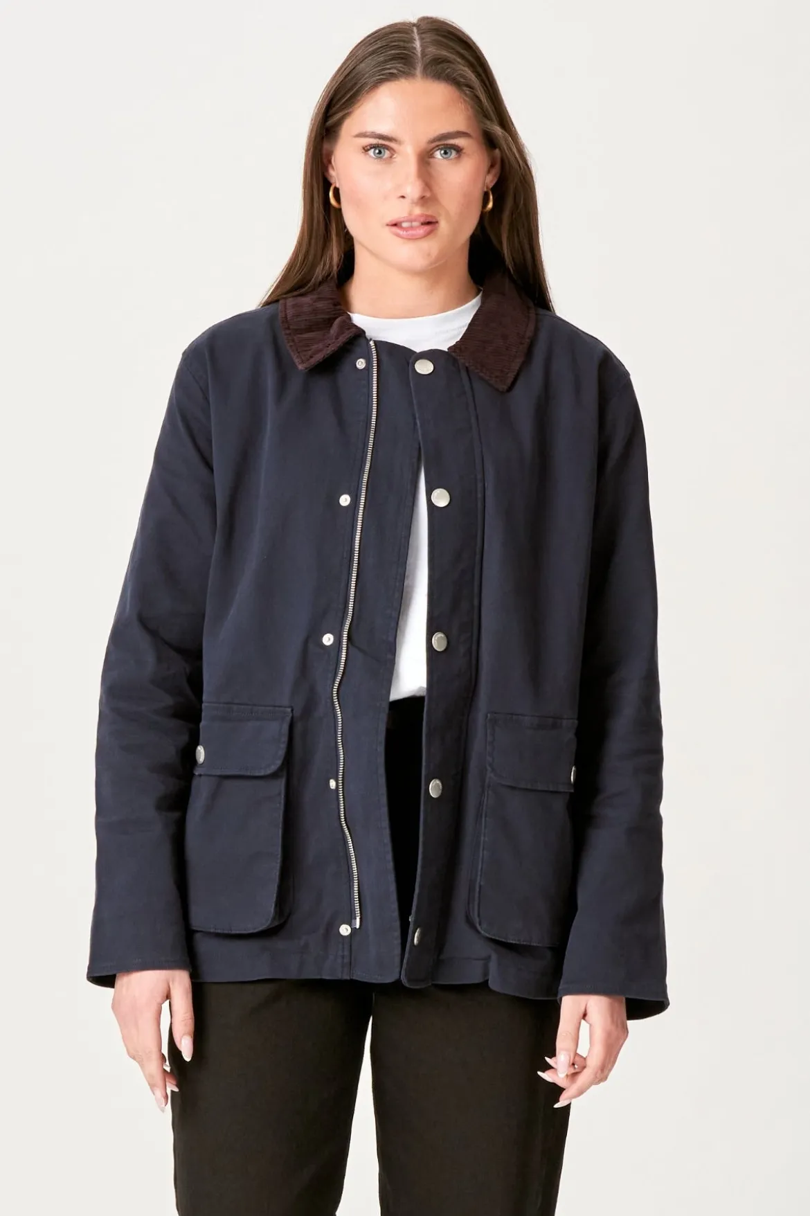 Twill Jacket - Navy