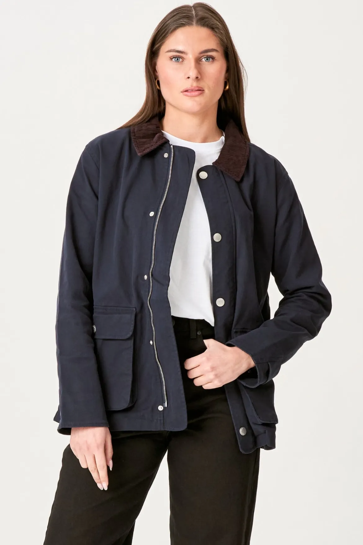 Twill Jacket - Navy