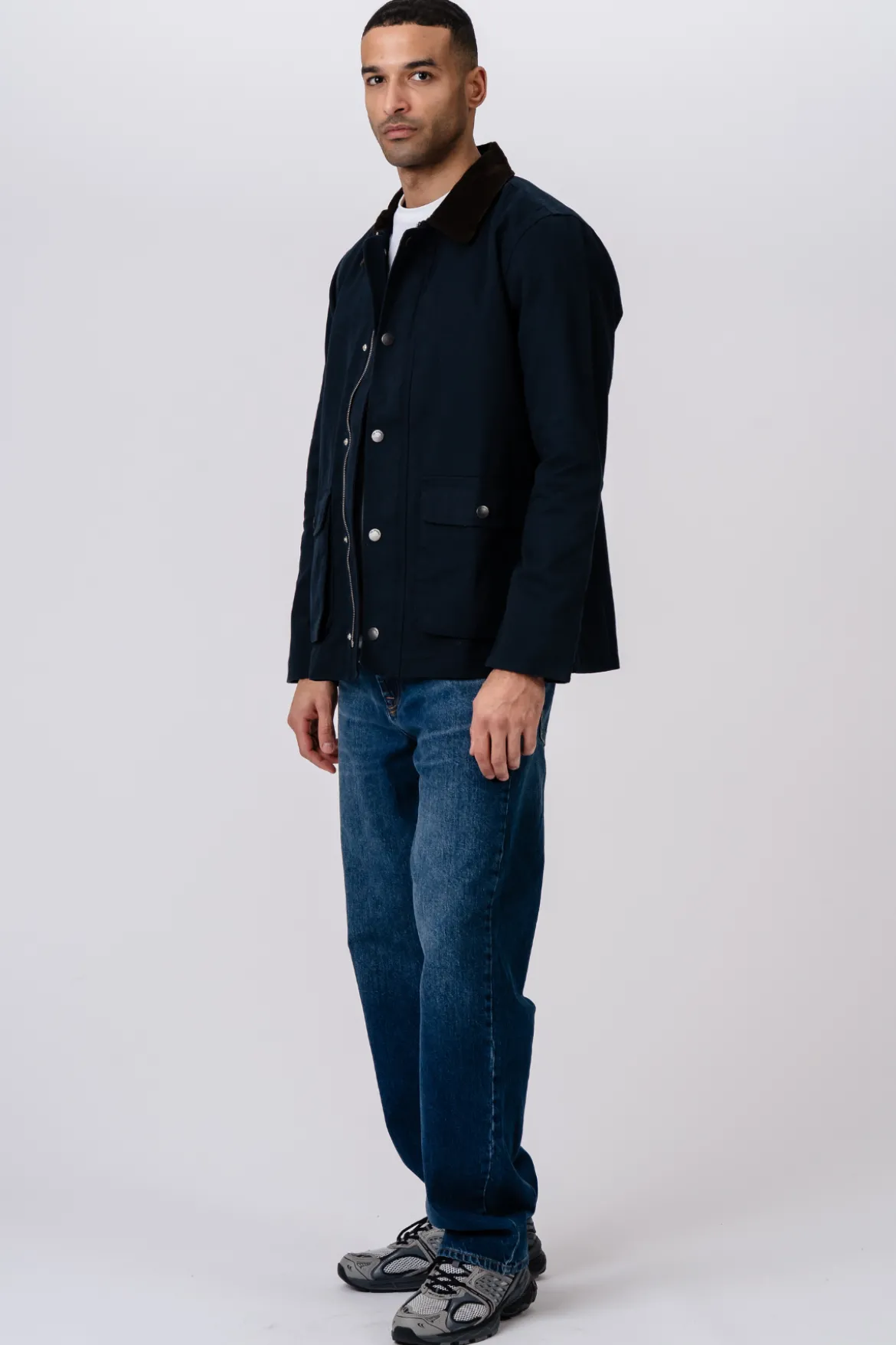 Twill Jakke - Navy