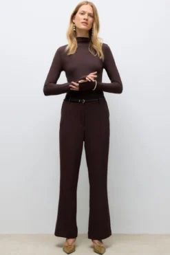 Upama Pants - Chocolate Plum