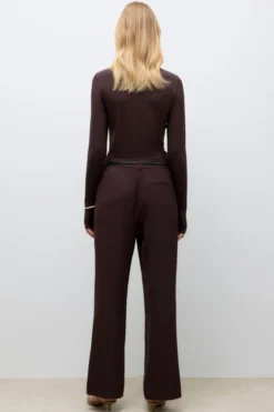 Upama Pants - Chocolate Plum
