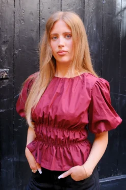 Valentina Top - Rød