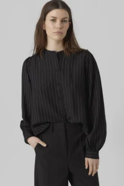 Valera Bluse - Sort