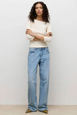 Verde Boatneck Top - Birch