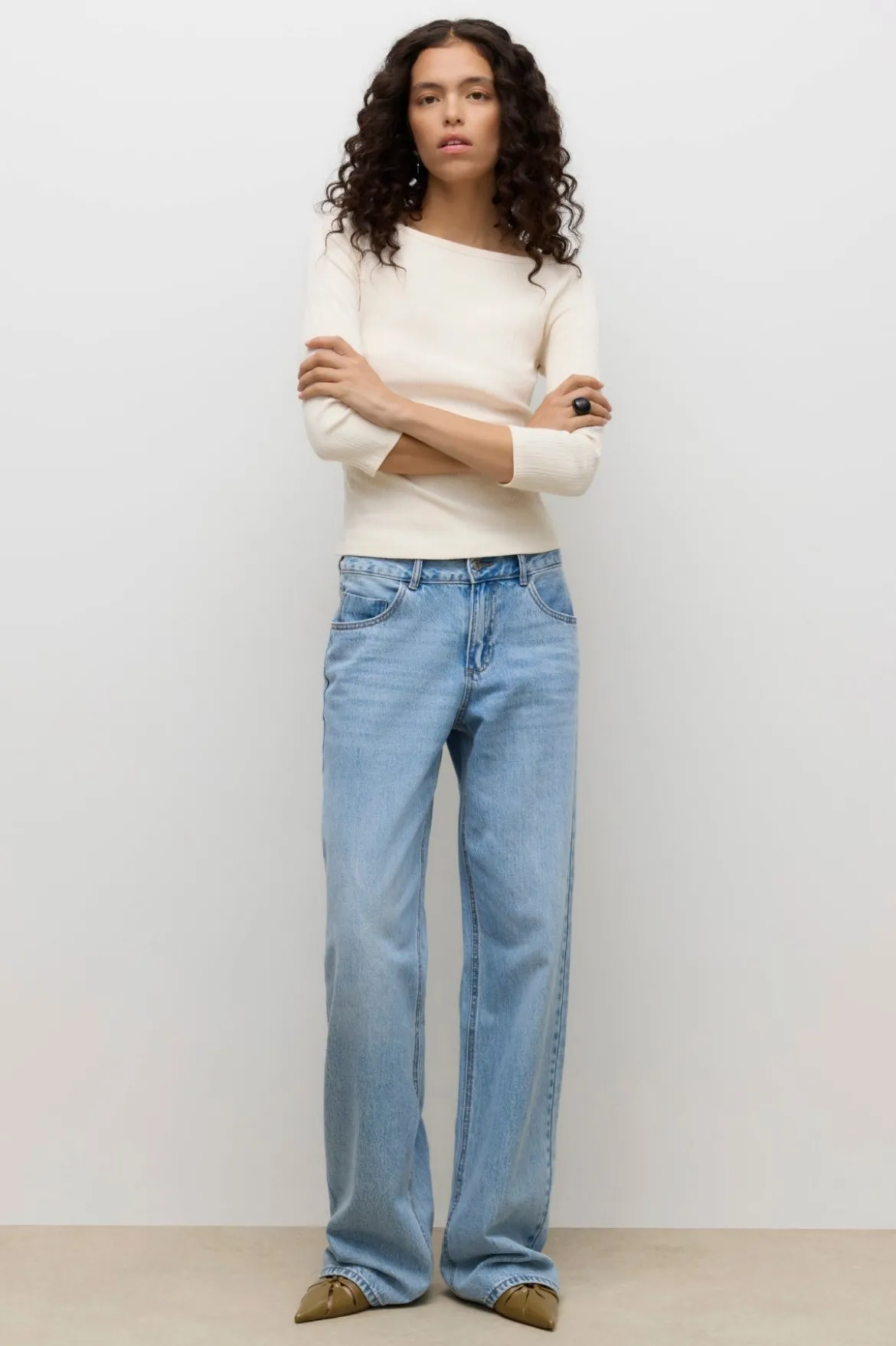 Verde Boatneck Top - Birch