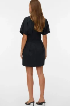 Vero Moda - Friba Kort Kjole - Sort