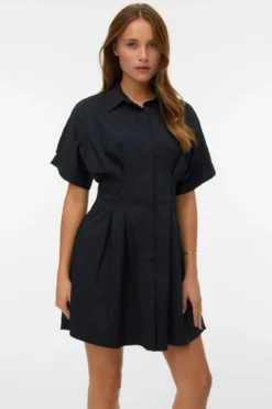 Vero Moda - Friba Kort Kjole - Sort
