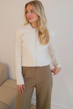 Verrier O-Neck Strik Cardigan - Birch
