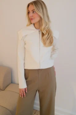 Verrier O-Neck Strik Cardigan - Birch