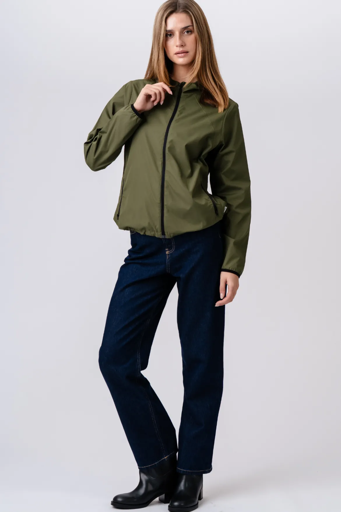 Victoria Windbreaker - Olive