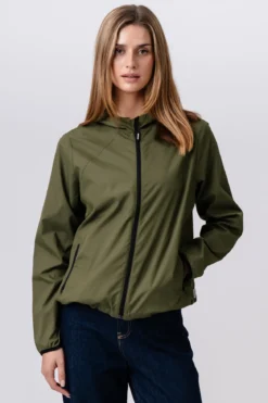 Victoria Windbreaker - Olive
