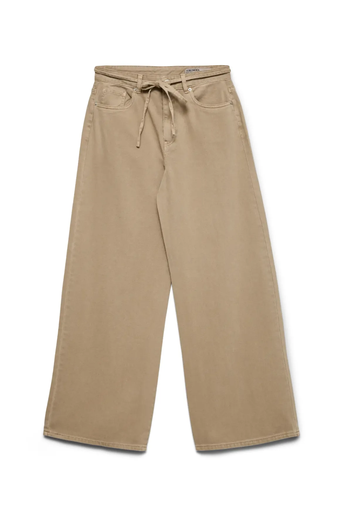 Wien Wide Belt Color Jeans - Silver Mink