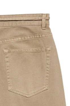 Wien Wide Belt Color Jeans - Silver Mink