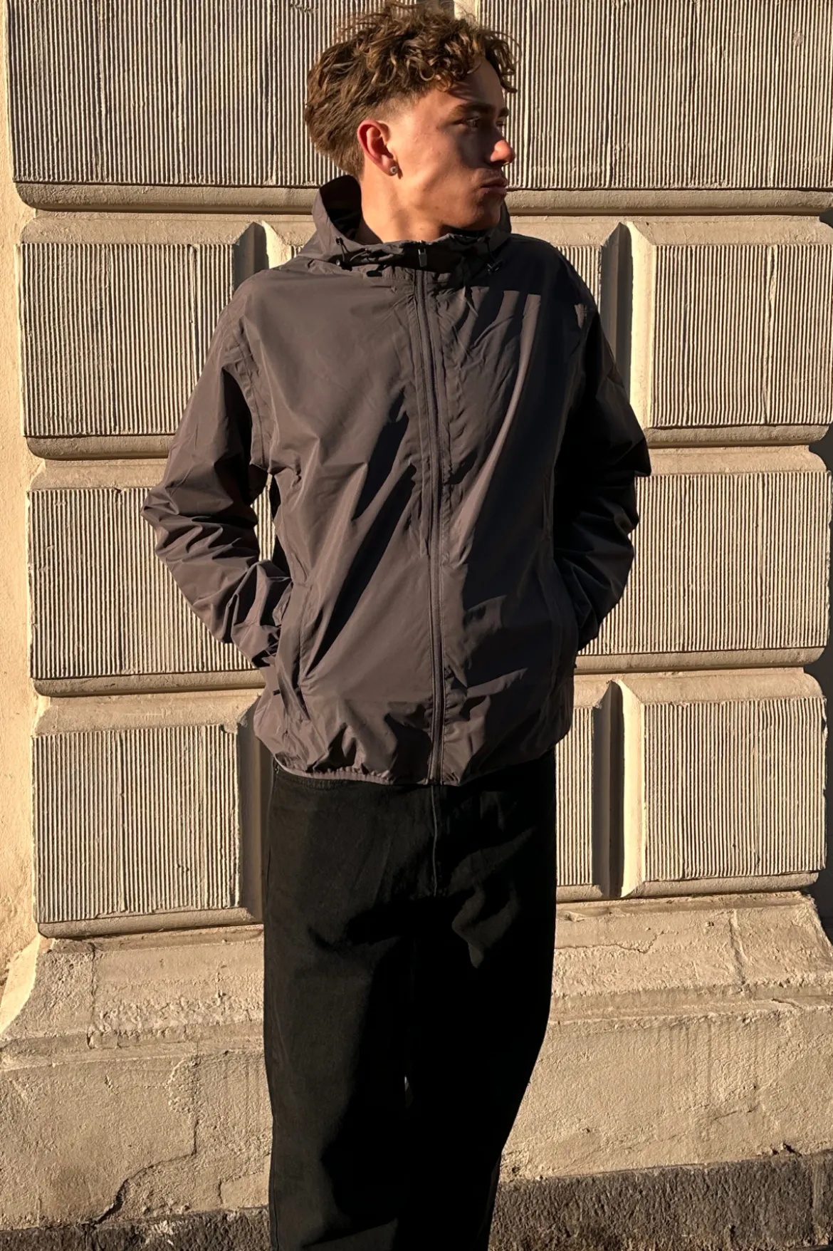 Windbreaker - Sort