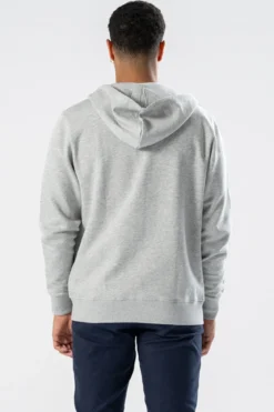 Zip Hoodie - Askegrå