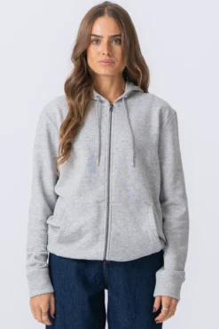 Zip Hoodie - Grå
