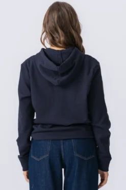 Zip Hoodie - Navy