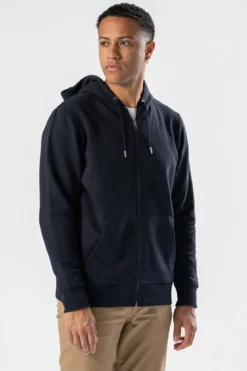 Zip Hoodie - Navy