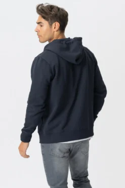Zip Hoodie - Navy