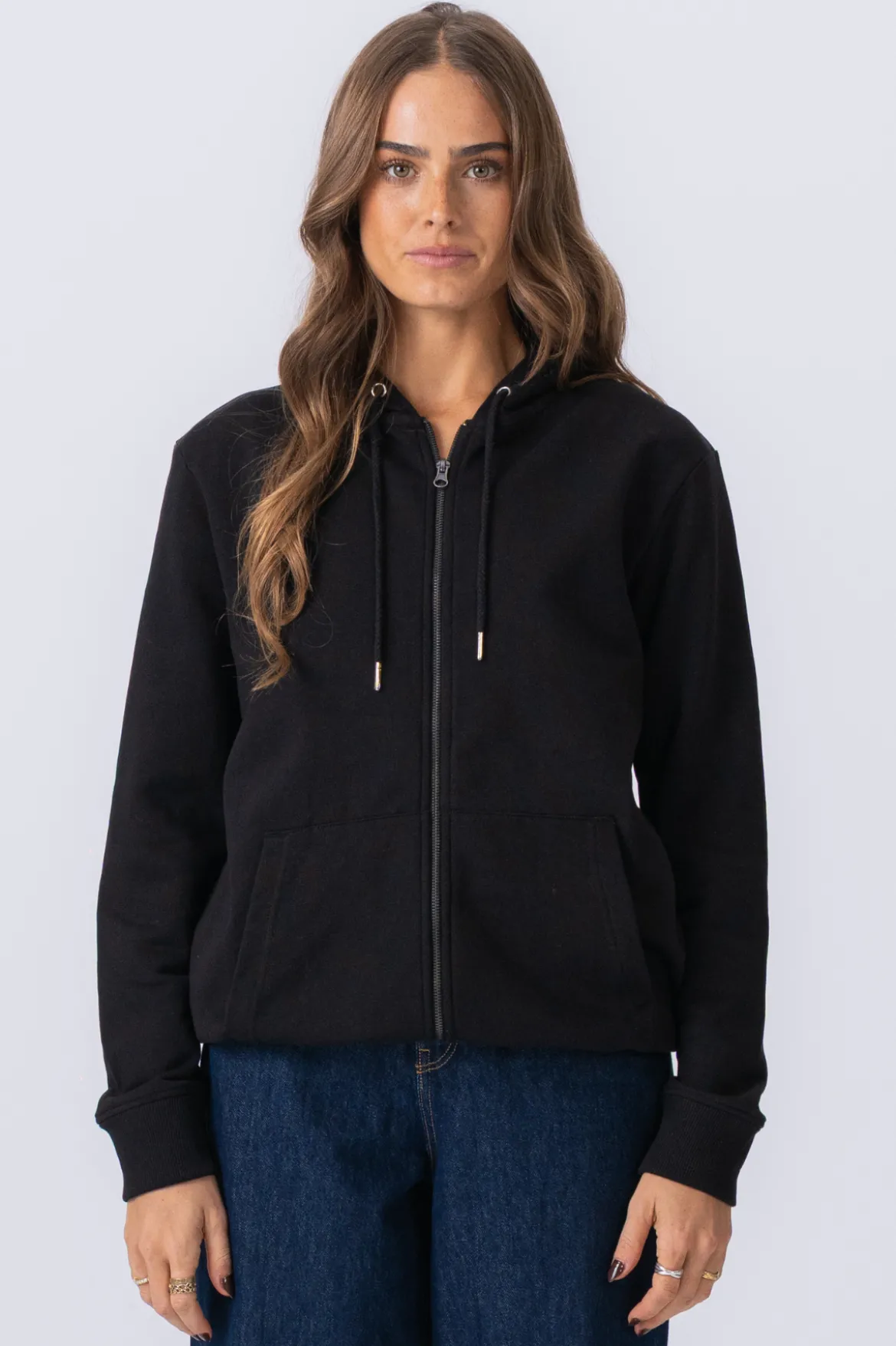Zip Hoodie - Sort